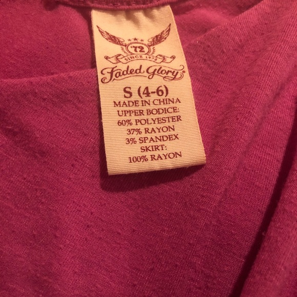 Pink, Gray, and Black Patterned Maxi Dress - Picture 3 of 3